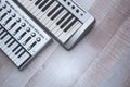 Close up MIDI Controller Royalty Free Stock Photo