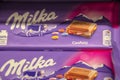 Close Up Of Milka Confetti Chocolate At Amsterdam The Netherlands 2019