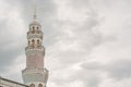 Close up of the Minaret of the Great Mosque in phuket