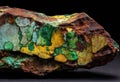 Colorful Mineral Specimen Royalty Free Stock Photo