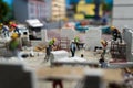 Close up of Miniature world