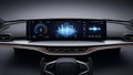 Car Dashboard Display Modern Vehicle Technology Interface Royalty Free Stock Photo