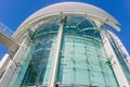 Close up of the modern City Hall building of San JosÃÂ© on a sunny day, Silicon Valley, California