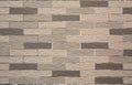 Close-up modern grey stone tile texture brick wall Royalty Free Stock Photo