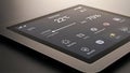 Smart Home Control Panel Temperature, Security, Automation Royalty Free Stock Photo