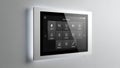 Smart Home Control Panel, Automation System, Touchscreen Interface Royalty Free Stock Photo