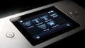 Smart Home Control Panel Automation System Interface Royalty Free Stock Photo