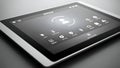 Smart Home Control Panel, Automation System Interface on Tablet Royalty Free Stock Photo