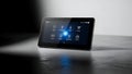 Smart Home Control Panel Automation, Security, IOT Tablet Royalty Free Stock Photo