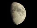 Close-up of the moon