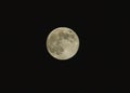 Close-up of the moon. Photo of the moon. Astrophoto of the moon Royalty Free Stock Photo