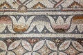 Mosaic floor Kursi National Park Israel