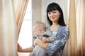 Close Up Of Mother Cuddling Newborn Baby Royalty Free Stock Photo