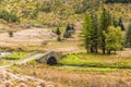 A close up of a mountain bridge in the Arrochar Alps, Scotland