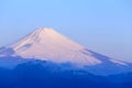 Close up of Mountain Fuji morning