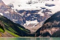 Close up of Mountain at Lake Louise Royalty Free Stock Photo