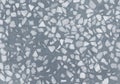 Multicolored gray and white terrazzo floor texture on background Royalty Free Stock Photo