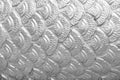 Naga scale surface in temple white grey abstract for background Royalty Free Stock Photo