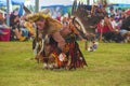 Close up of Native American Indian Turkey Dance