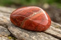 close-up natural stone red jasper - generated by ai Royalty Free Stock Photo