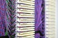 Close up of network server Royalty Free Stock Photo