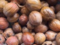 Close up of nutmeg seeds