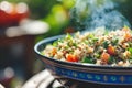 Healthy Quinoa Salad with Fresh Vegetables, Perfect for Clean Eating