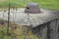 Close-up of an observation cupola on Fort Douaumont