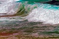 Close Up Ocean Wave Breaking Royalty Free Stock Photo