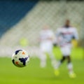 Close up official ball of Liga I Football