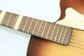 Old Jazz Guitar Detail Royalty Free Stock Photo