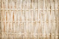 Old bamboo fence weave patterns texture natural for background Royalty Free Stock Photo