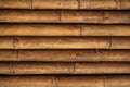 Close up, old bamboo texture background Royalty Free Stock Photo