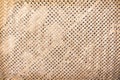 Old bamboo wood with weaving seamless texture interlace patterns abstract hamper background