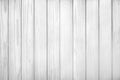 Old blank gray or white plank wall in line vertical patterns for background Royalty Free Stock Photo