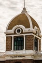 Close up of an old building facade in Guaymas, Mexico Royalty Free Stock Photo