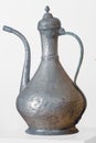 Old copper - aluminum ewer or pitcher