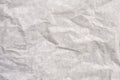 Close up old crumpled white paper texture and background Royalty Free Stock Photo