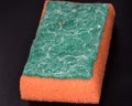 Close up old and dirty dish or kitchen sponge Royalty Free Stock Photo