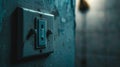 Old Light Switch in a Run-Down Building Royalty Free Stock Photo