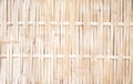 Old nature  bamboo fence  in weave patterns texture , crafts grungy background Royalty Free Stock Photo