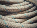 Close up of old rope Royalty Free Stock Photo