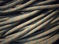 Close up of old rope Royalty Free Stock Photo