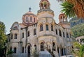 A close up of a large old Ruin House taken in Greece Royalty Free Stock Photo