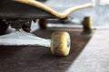 Close up skateboard parts Royalty Free Stock Photo