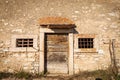 Close-up of an Old Stone Cowshed on Lessinia Plateau Veneto Italy Royalty Free Stock Photo