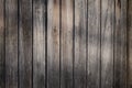 Close-up of old vertical plank textured backdrop for wood backgrounds and text design Royalty Free Stock Photo