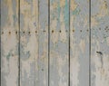 Close Up old wooden door Blue Color fade Texture Background