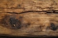 Close up of an old wooden panel