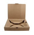 Close-up of open box made from cardboard Royalty Free Stock Photo